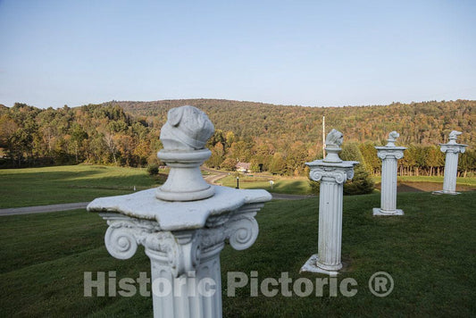 Photo- Some Dogs are Literally Placed on a Pedestal Outside The Dog Chapel, Indeed, a Quite serious Chapel Devoted to Departed and/or Beloved Canine Pets 3 Fine Art Photo