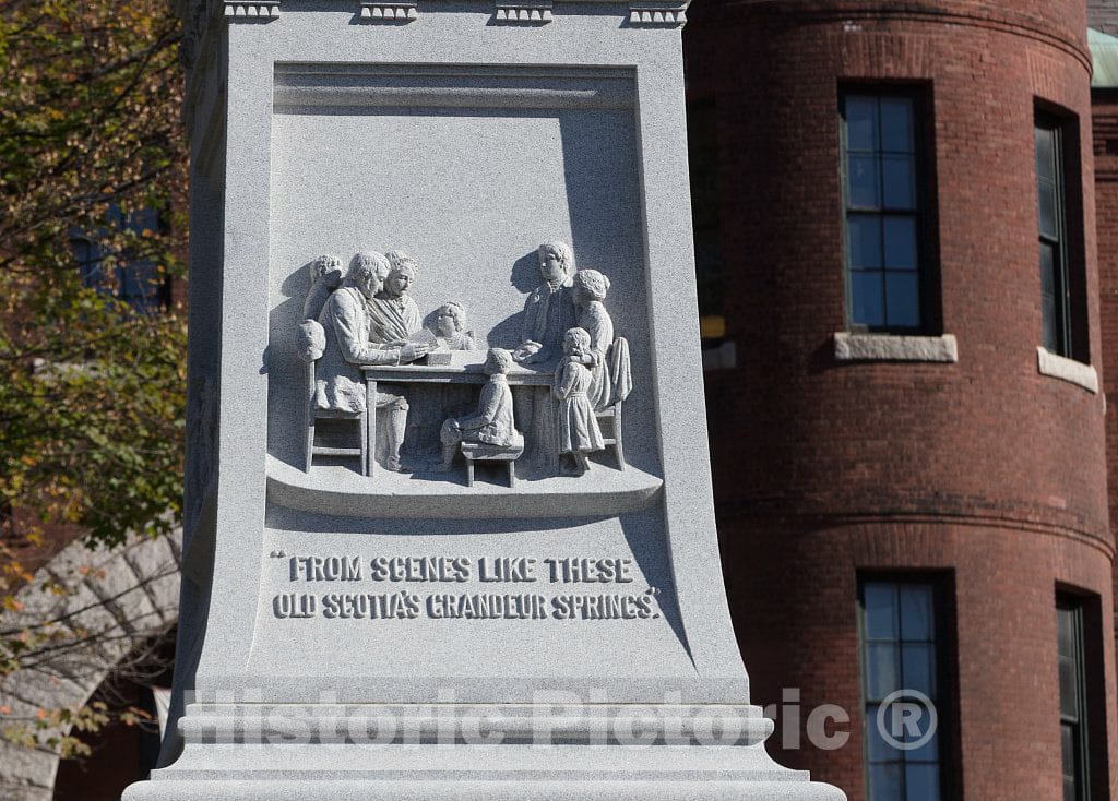 Monument to Scottish Poet Robert Burns, The Vermont History Center in Barre 4