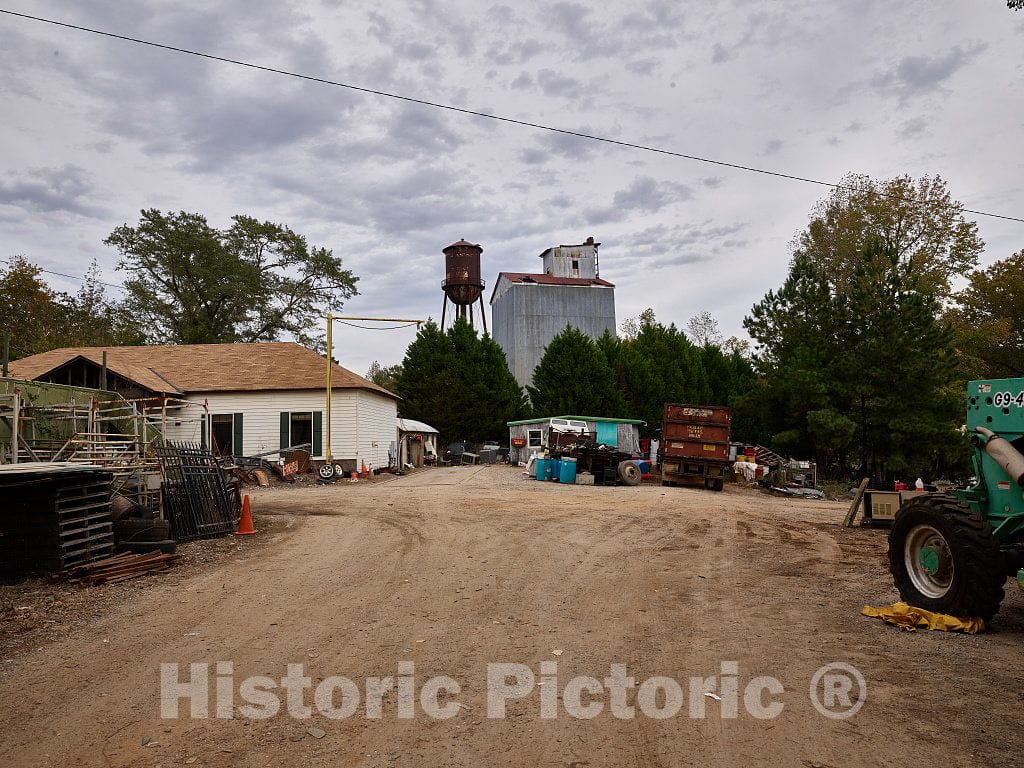 Photo - Old Mill site, Now (2017) a Junkyard in Hamilton, Georgia- Fine Art Photo Reporduction
