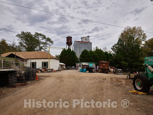 Photo - Old Mill site, Now (2017) a Junkyard in Hamilton, Georgia- Fine Art Photo Reporduction