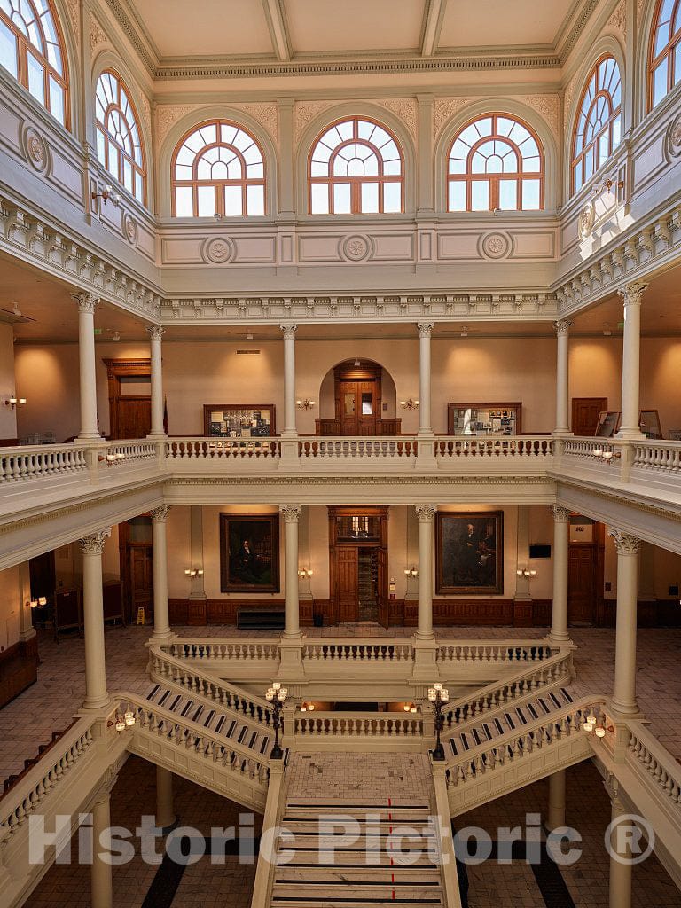 Photo- Atrium of The Georgia Capitol in Atlanta 1 Fine Art Photo Reproduction