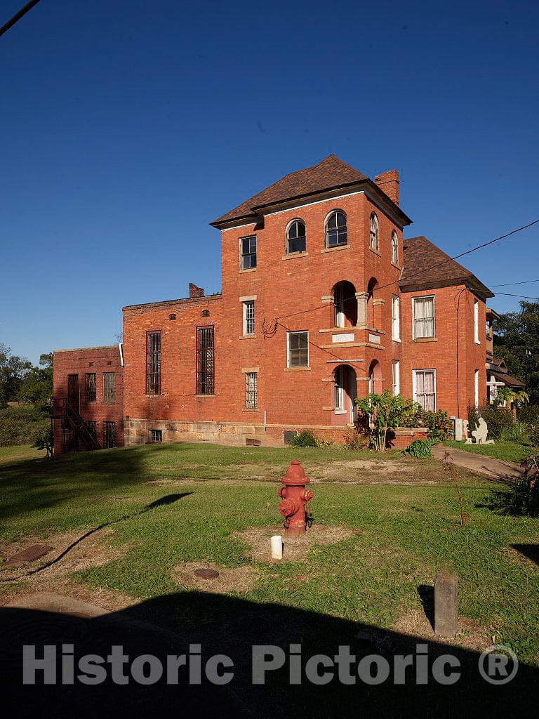 Photo - The 1896 Meriwether County Jail in Greenville, Georgia- Fine Art Photo Reporduction