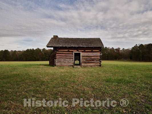 Photo- George and Mary Brotherton's Cabin at The Chickamauga Portion of The Chickamauga & Chattanooga National Military Park 2 Fine Art Photo Reproduction