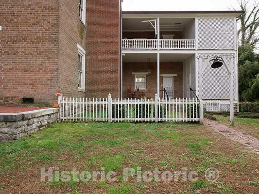Photo - Rear View of The Lee-Gordon Mansion in Chickamauga, a Town in far-Northwestern Georgia, Made Famous for The Battle of Chickamauga- Fine Art Photo Reporduction