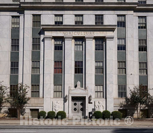 Photo - The State Agriculture Building in Downtown Atlanta, The Capital and Largest City in The U.S. State of Georgia- Fine Art Photo Reporduction