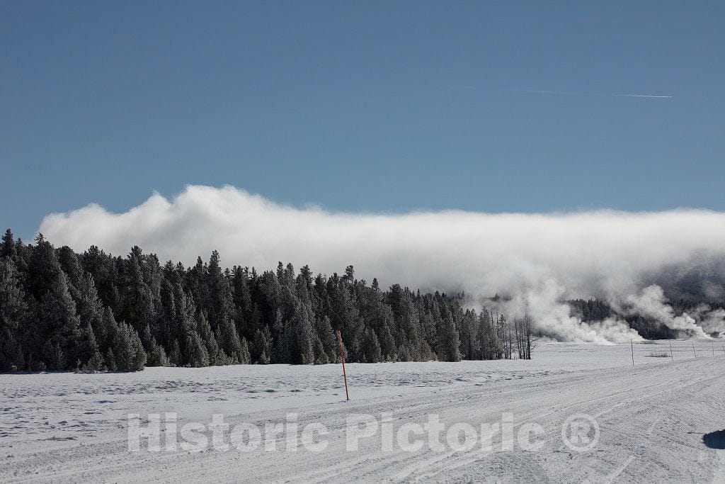 Photo- Yellowstone National Park in The Northwest Corner of Wyoming, Small Additional Park Acreage Also Spills into neighboring Idaho and Montana 5 Fine Art Photo Reproduction