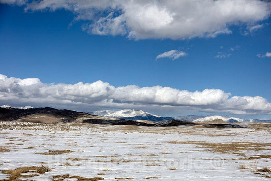 Photo- A Clear, Cold Winter's Day in Rugged and Remote Fremont County, Wyoming 6 Fine Art Photo Reproduction
