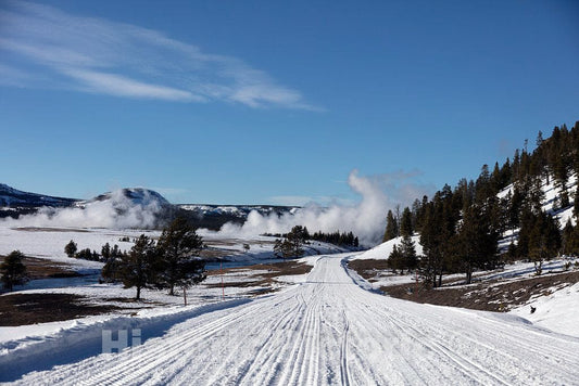 Photo- Yellowstone National Park in The Northwest Corner of Wyoming, Small Additional Park Acreage Also Spills into neighboring Idaho and Montana 1 Fine Art Photo Reproduction
