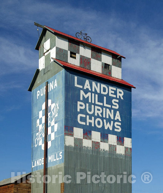 Photo- Lander Mill in Lander, Wyoming 2 Fine Art Photo Reproduction