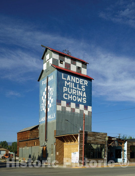 Photo- Lander Mill in Lander, Wyoming 1 Fine Art Photo Reproduction