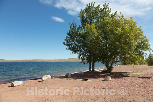 Photo - A Corner of Lake De SMET in Johnson County, Wyoming- Fine Art Photo Reporduction
