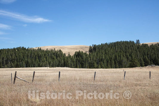 Photo- View in scenic and remote Sheridan County in north-central Wyoming 5 Fine Art Photo Reproduction