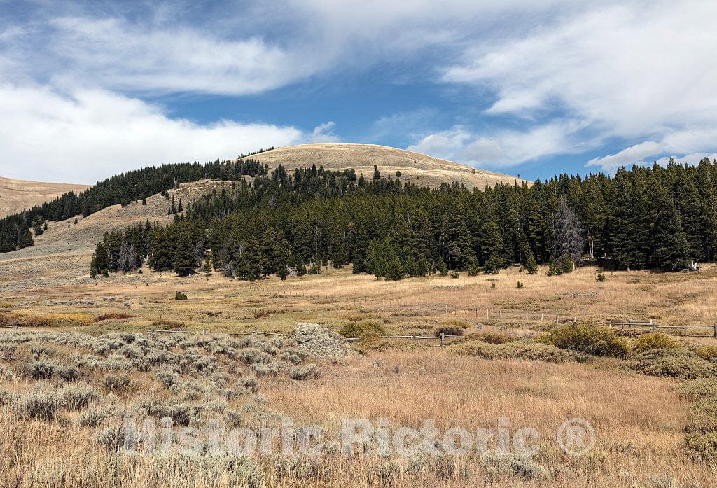 Photo- Remote Terrain in North-Central Wyoming's Big Horn County 2 Fine Art Photo Reproduction