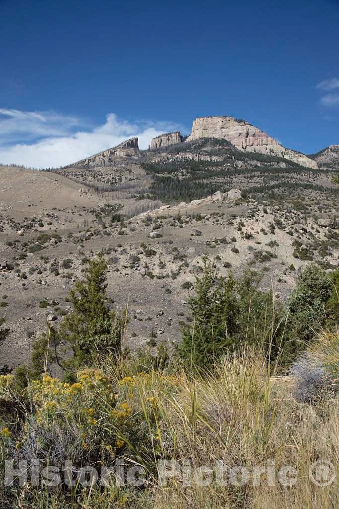 Photo- Vista in Rugged North-Central Wyoming's Rugged Big Horn County 1 Fine Art Photo Reproduction