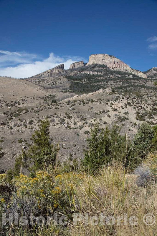 Photo- Vista in Rugged North-Central Wyoming's Rugged Big Horn County 1 Fine Art Photo Reproduction