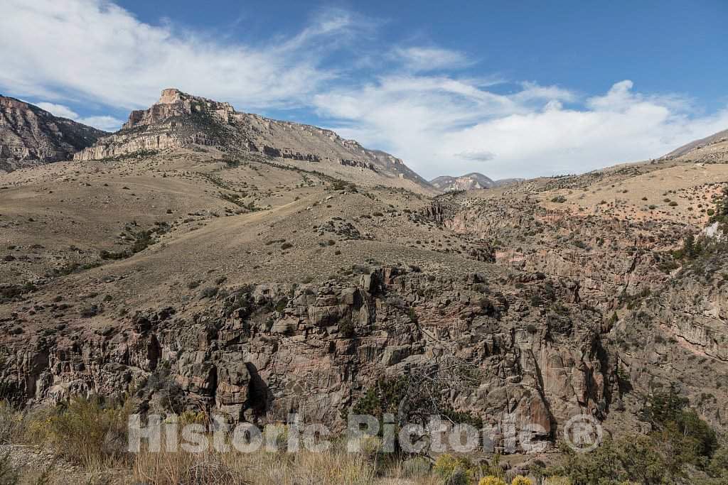 Photo- Vista in Rugged North-Central Wyoming's Rugged Big Horn County 4 Fine Art Photo Reproduction