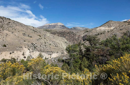Photo- Vista in Rugged North-Central Wyoming's Rugged Big Horn County 5 Fine Art Photo Reproduction