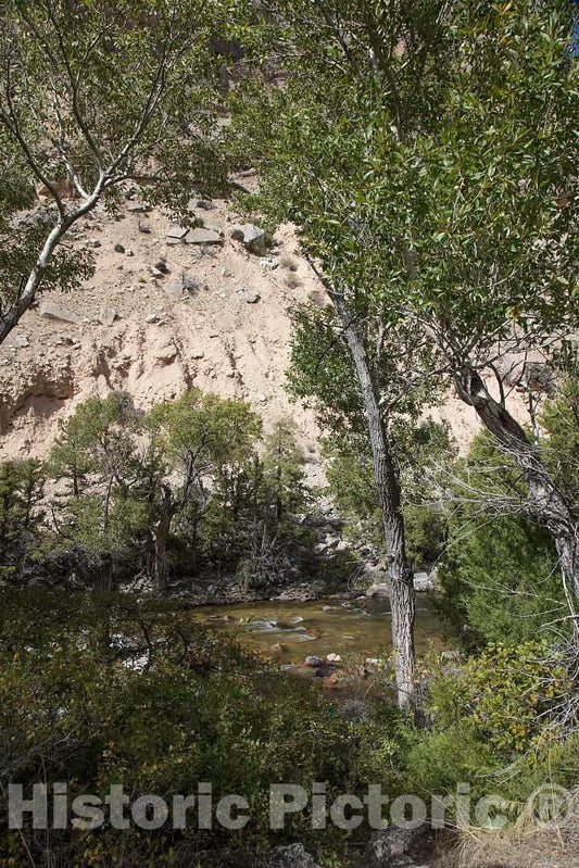 Photo- Cottonwood Gulch in Rugged North-Central Wyoming's Rugged Big Horn County 2 Fine Art Photo Reproduction