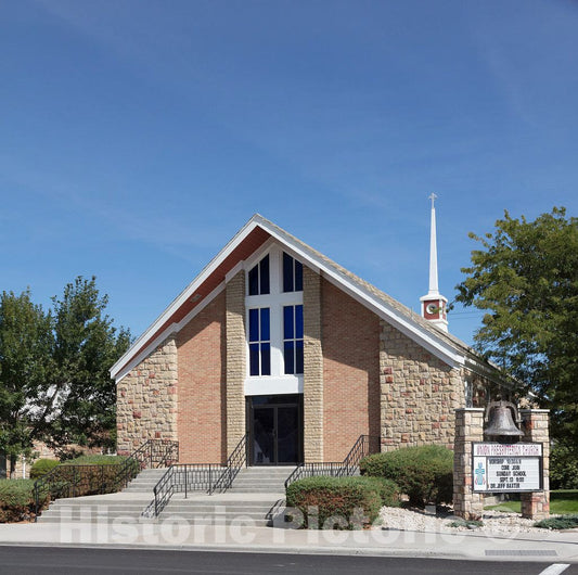 Photo - Union Presbyterian Church in Powell, Wyoming- Fine Art Photo Reporduction