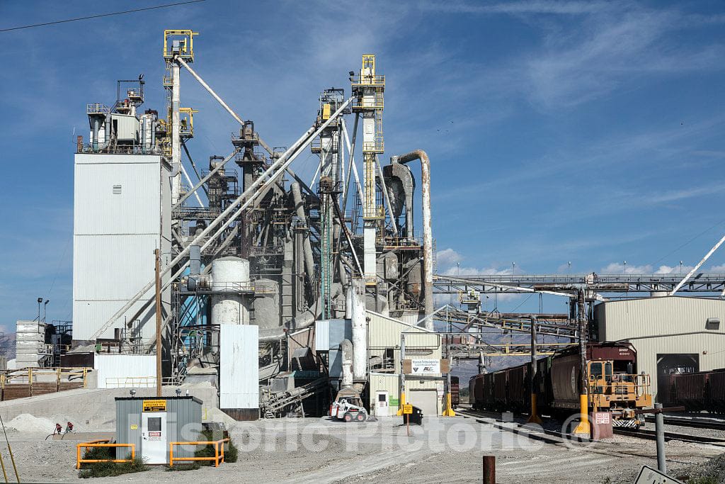 Photo - A Gravel company's Complex in Lovell, Wyoming- Fine Art Photo Reporduction