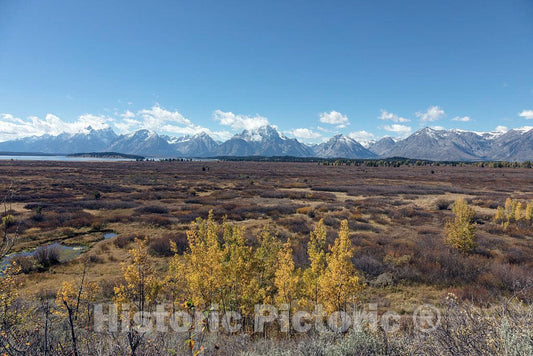 Photo- The Most Magnificent Peaks of The Teton Mountains Appear to leap Straight Out of The Jackson Valley, Jackson Hole as Locals Call it 7 Fine Art Photo Reproduction