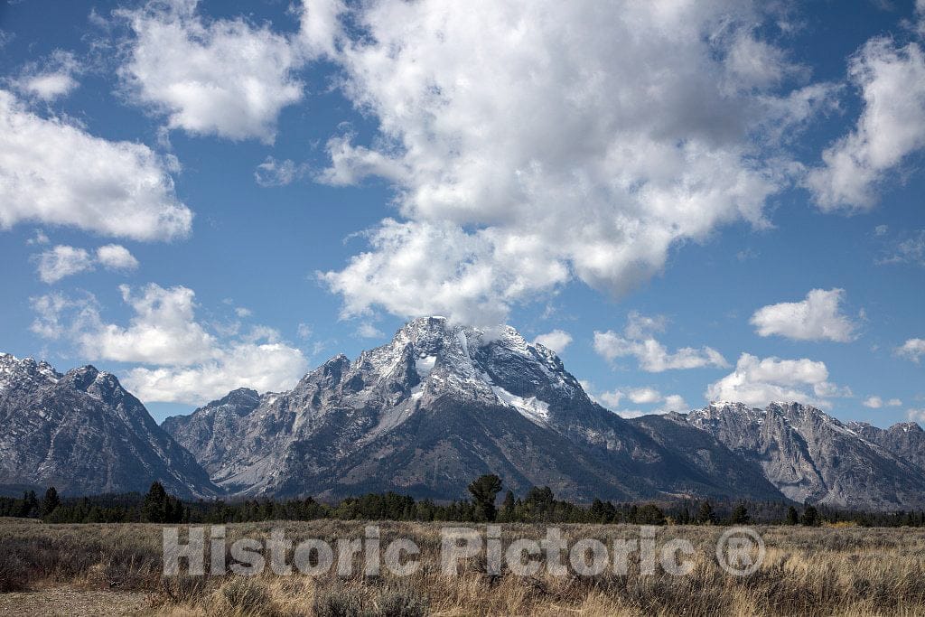 Photo- The Most Magnificent Peaks of The Teton Mountains Appear to leap Straight Out of The Jackson Valley, Jackson Hole as Locals Call it 9 Fine Art Photo Reproduction
