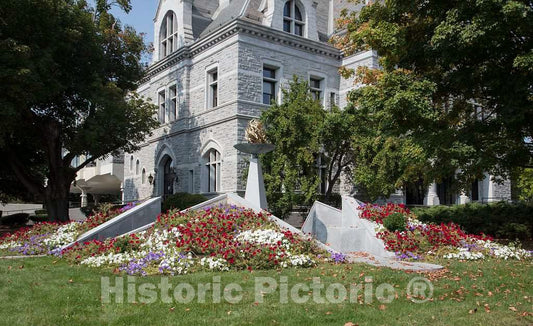 Photo - A Corner of The New Hampshire State Capitol in Concord- Fine Art Photo Reporduction