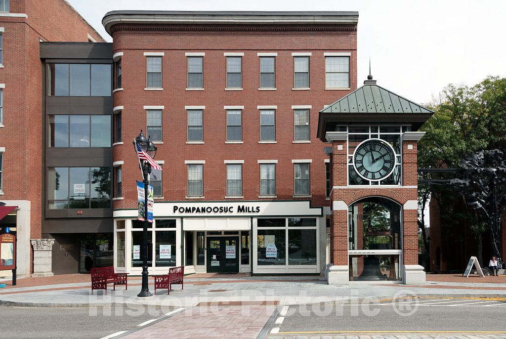 Photo - A Clock Tower with a Remarkable Story in Concord, New Hampshire- Fine Art Photo Reporduction