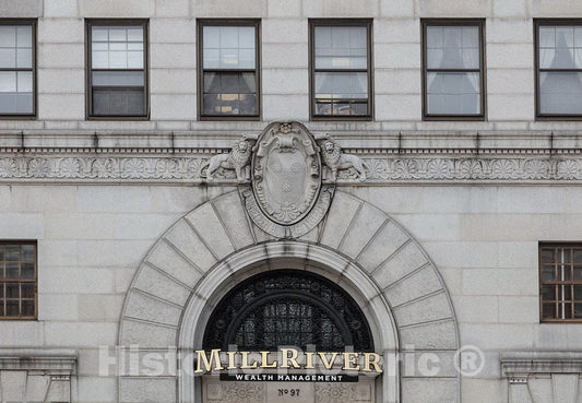 Photo - Detail of The Old New Hampshire Savings Building in Concord, New Hampshire's Capital City- Fine Art Photo Reporduction