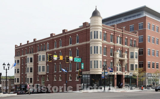 Photo - View of The Old Endicott Hotel Building in Concord, New Hampshire- Fine Art Photo Reporduction