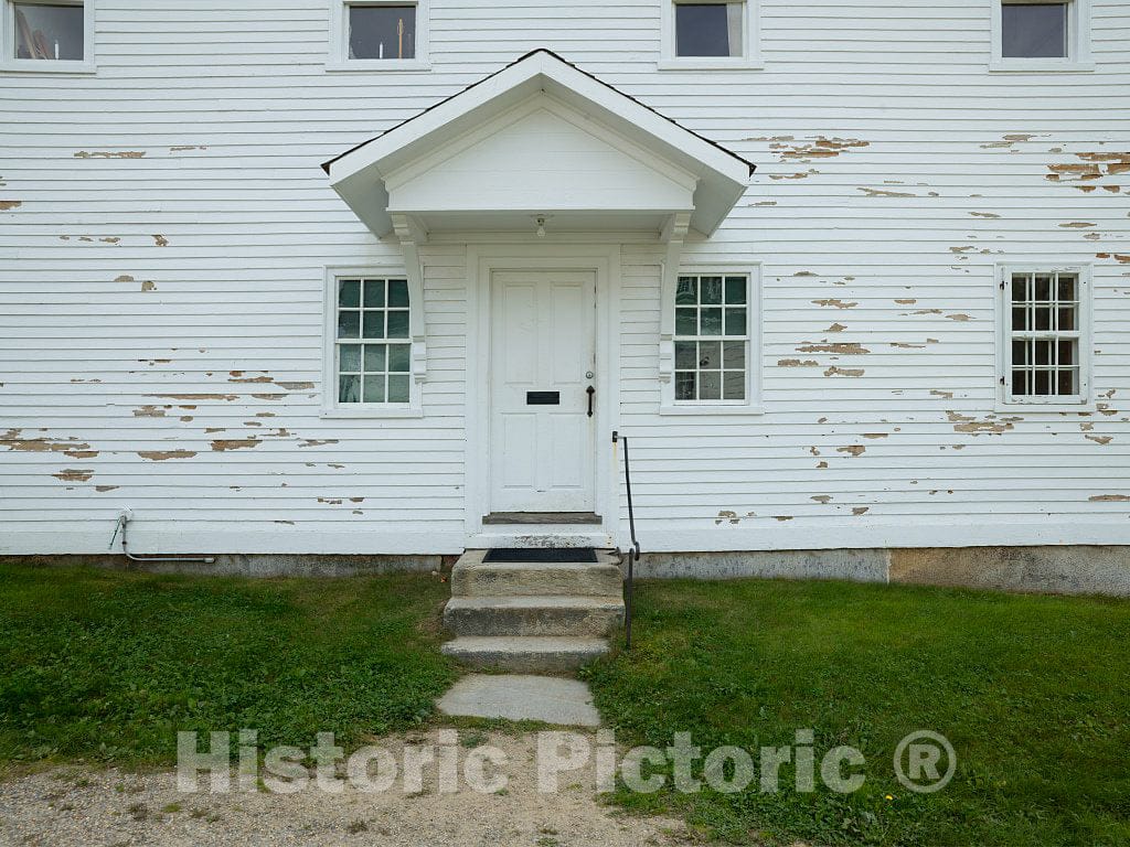 Photo - Detail of a Building at Canterbury Shaker Village in Canterbury, New Hampshire- Fine Art Photo Reporduction