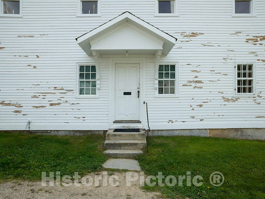 Photo - Detail of a Building at Canterbury Shaker Village in Canterbury, New Hampshire- Fine Art Photo Reporduction