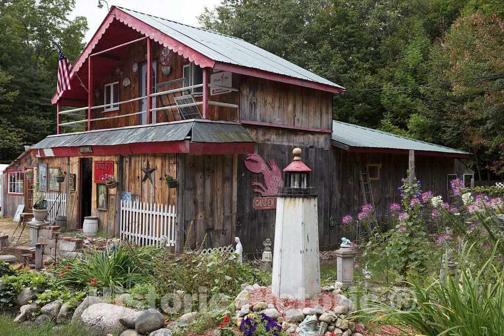 Photo- A Book and Art Shop Near Albany, New Hampshire 2 Fine Art Photo Reproduction
