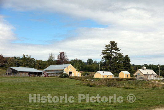 Photo - Farmstead ouside Tamworth, New Hampshire- Fine Art Photo Reporduction