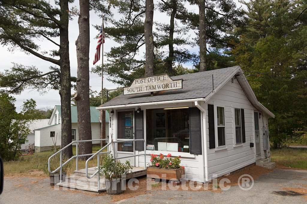 Photo - The Post Office, More Like The Post Cottage, in South Tamworth, New Hampshire- Fine Art Photo Reporduction