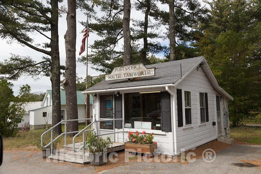 Photo - The Post Office, More Like The Post Cottage, in South Tamworth, New Hampshire- Fine Art Photo Reporduction