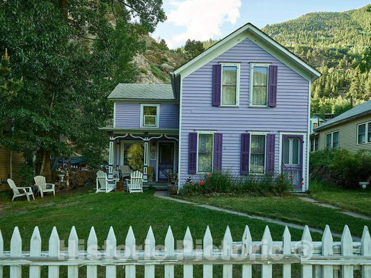 Photo - Lovely Cottage in Silver Plume, Colorado, an Old Mining Town at one end of Georgetown Loop steam Railroad from The Town of Georgetown, just 2.5 Miles Away