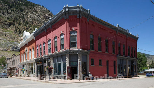 Photo- Downtown in The Old Silver-Mining Boom Town of Georgetown, Colorado 3 Fine Art Photo Reproduction