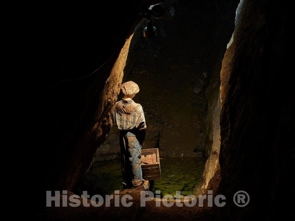 Photo- Scene Inside The Lebanon Silver Mine in Georgetown, Colorado 4 Fine Art Photo Reproduction