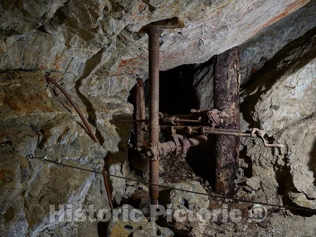 Photo- Scene Inside The Lebanon Silver Mine in Georgetown, Colorado 5 Fine Art Photo Reproduction