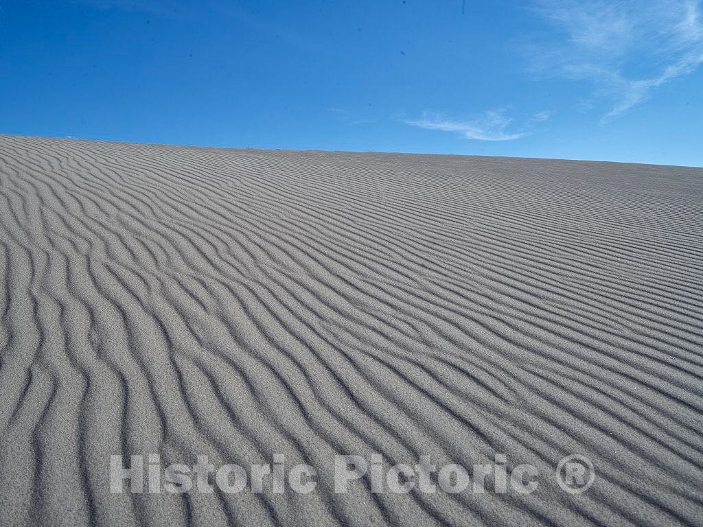 Photo- View from Right on top of The Tallest Dune in North America at Great Sand Dunes National Park & Preserve, in The San Luis Valley Near Alamosa, Colorado 2 Fine Art Photo