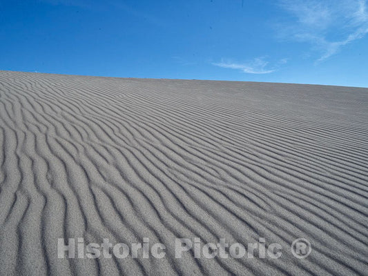 Photo- View from Right on top of The Tallest Dune in North America at Great Sand Dunes National Park & Preserve, in The San Luis Valley Near Alamosa, Colorado 2 Fine Art Photo