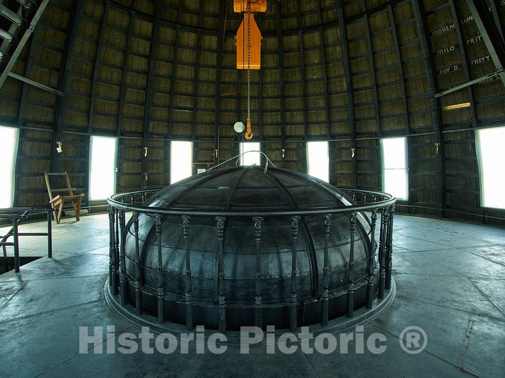 Photo- A Place Rarely seen by The Public: The attic (Including Many Mechanical Works) The Colorado Capitol in Denver 2 Fine Art Photo Reproduction