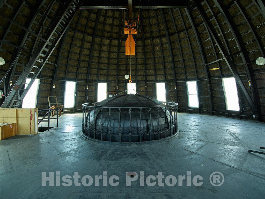 Photo- A place rarely seen by the public: the attic (including many mechanical works) the Colorado capitol in Denver 3 Fine Art Photo Reproduction
