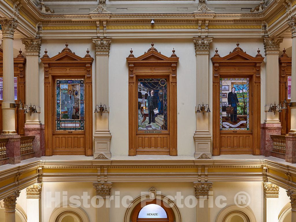 Photo - Inside The Atrium of The Colorado Capitol in Denver- Fine Art Photo Reporduction