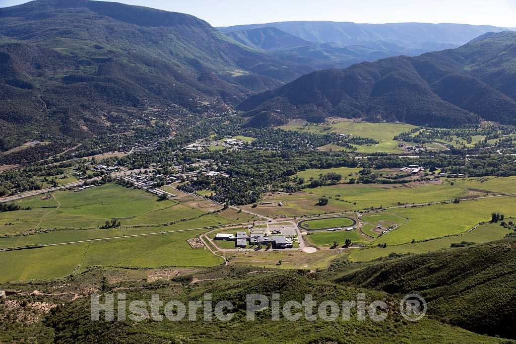 Photo- Aerial View of The Terrain in Eagle County, Colorado 1 Fine Art Photo Reproduction