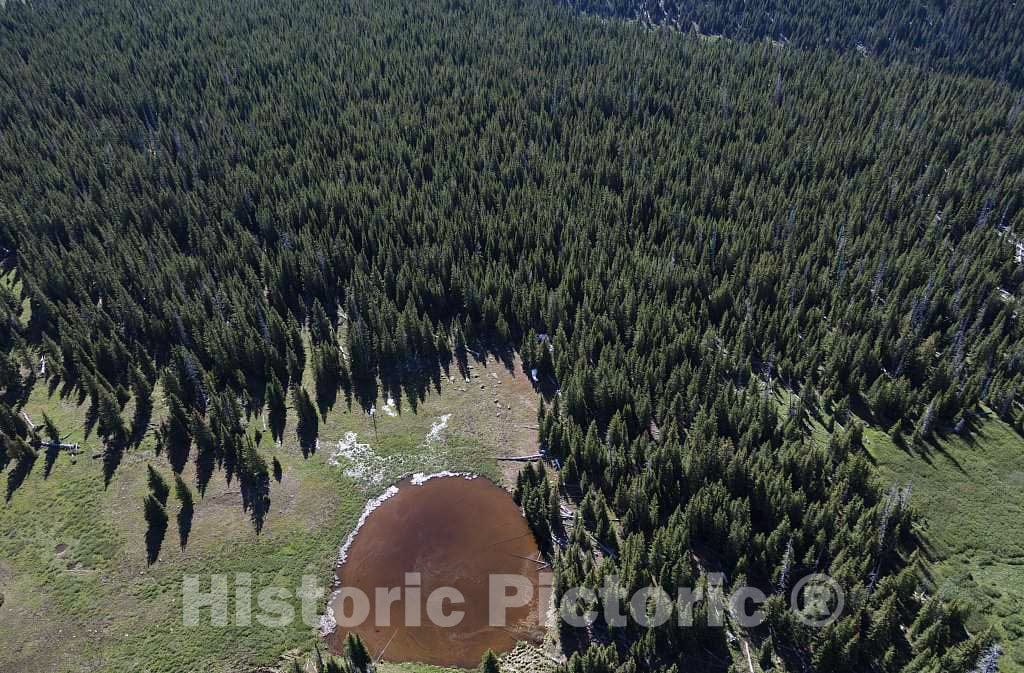 Photograph - Aerial Views of What Coloradans Call The Flat Tops, a Range of The Rocky Mountains 4