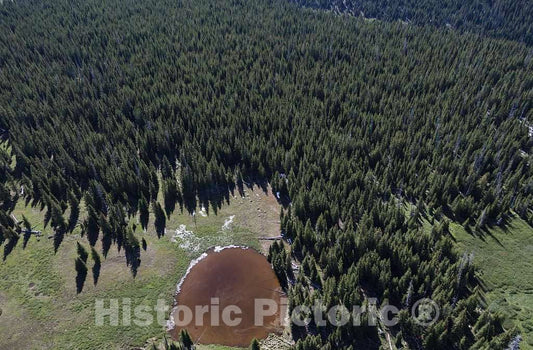 Photograph - Aerial Views of What Coloradans Call The Flat Tops, a Range of The Rocky Mountains 4