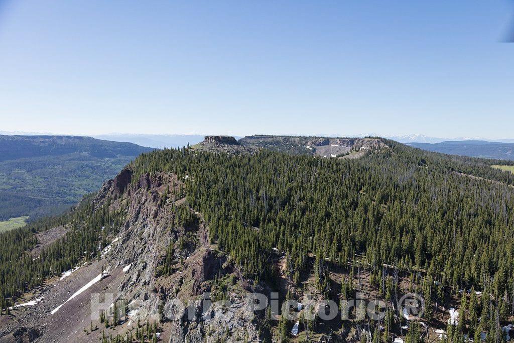 Photograph - Aerial Views of What Coloradans Call The Flat Tops, a Range of The Rocky Mountains 5