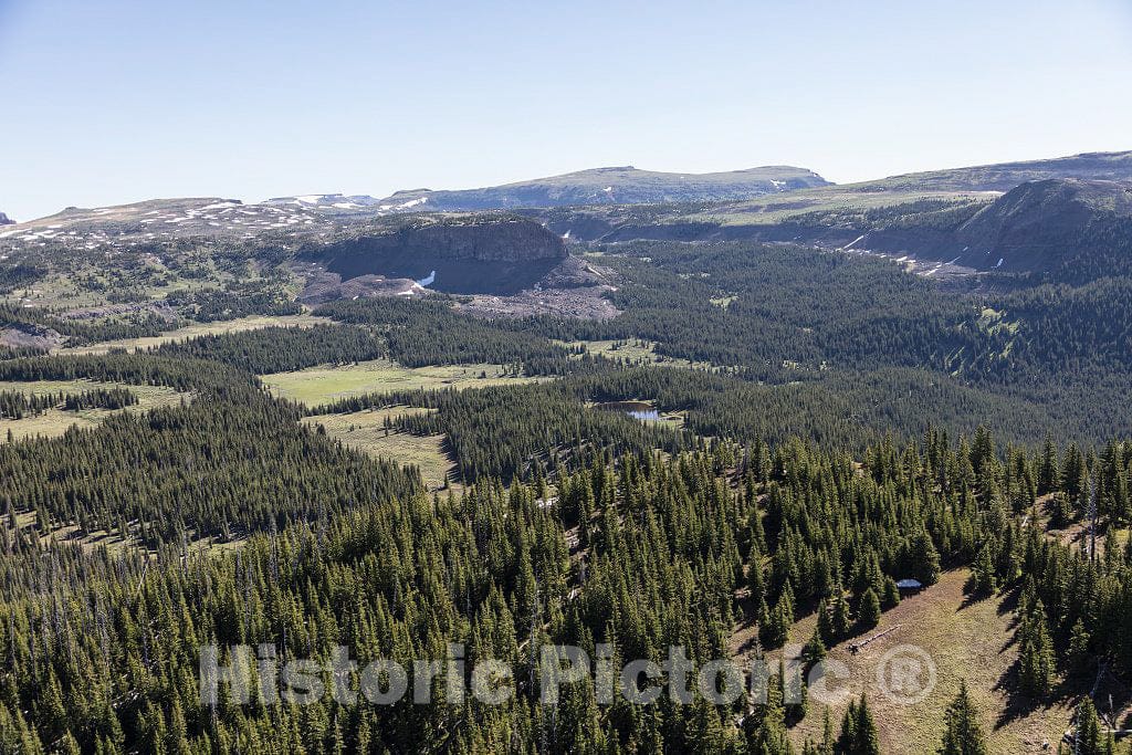 Photograph - Aerial Views of What Coloradans Call The Flat Tops, a Range of The Rocky Mountains 7